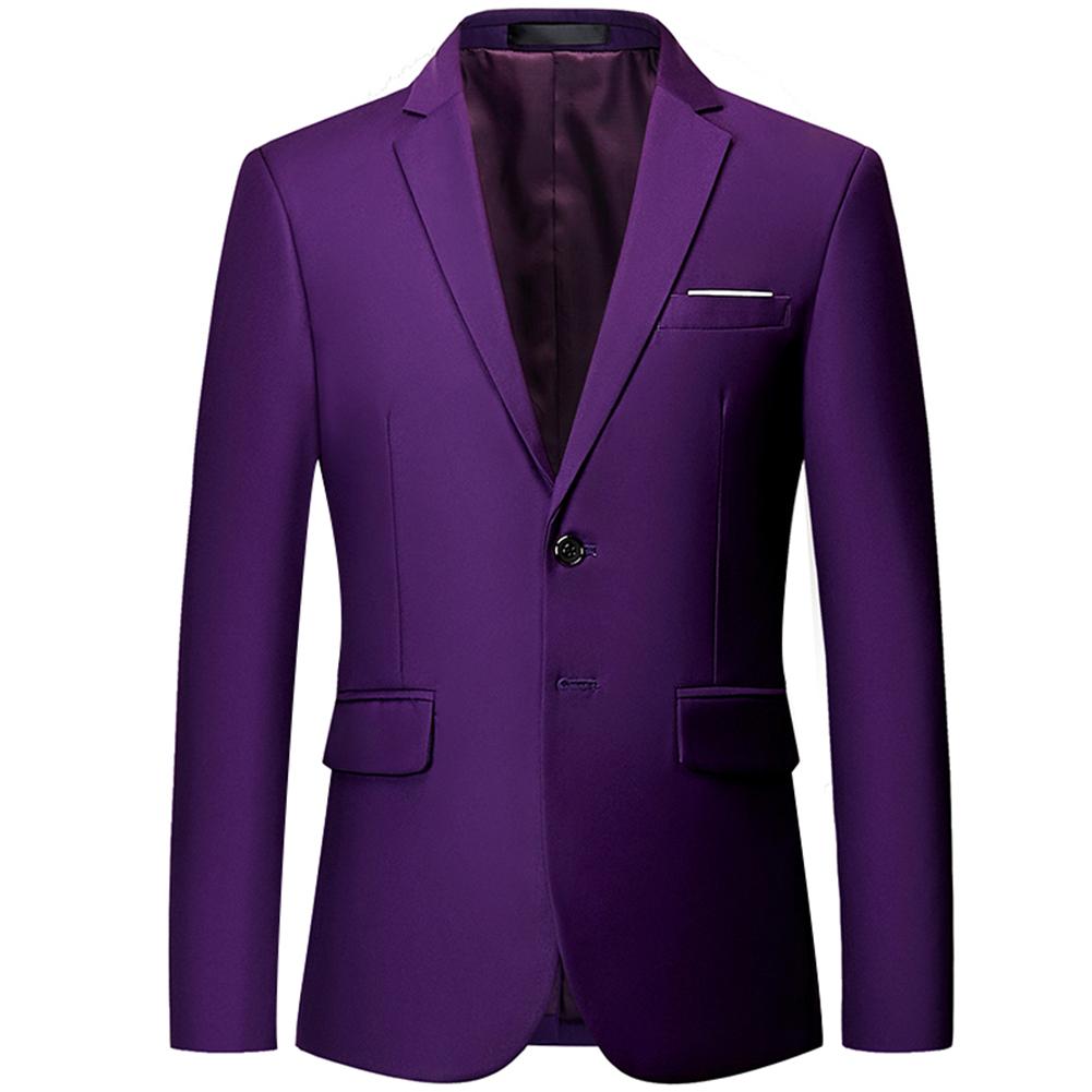 Classic Purple Blazer for Women - Two Button Formal Jacket for Office, Business Meetings & Special Occasions