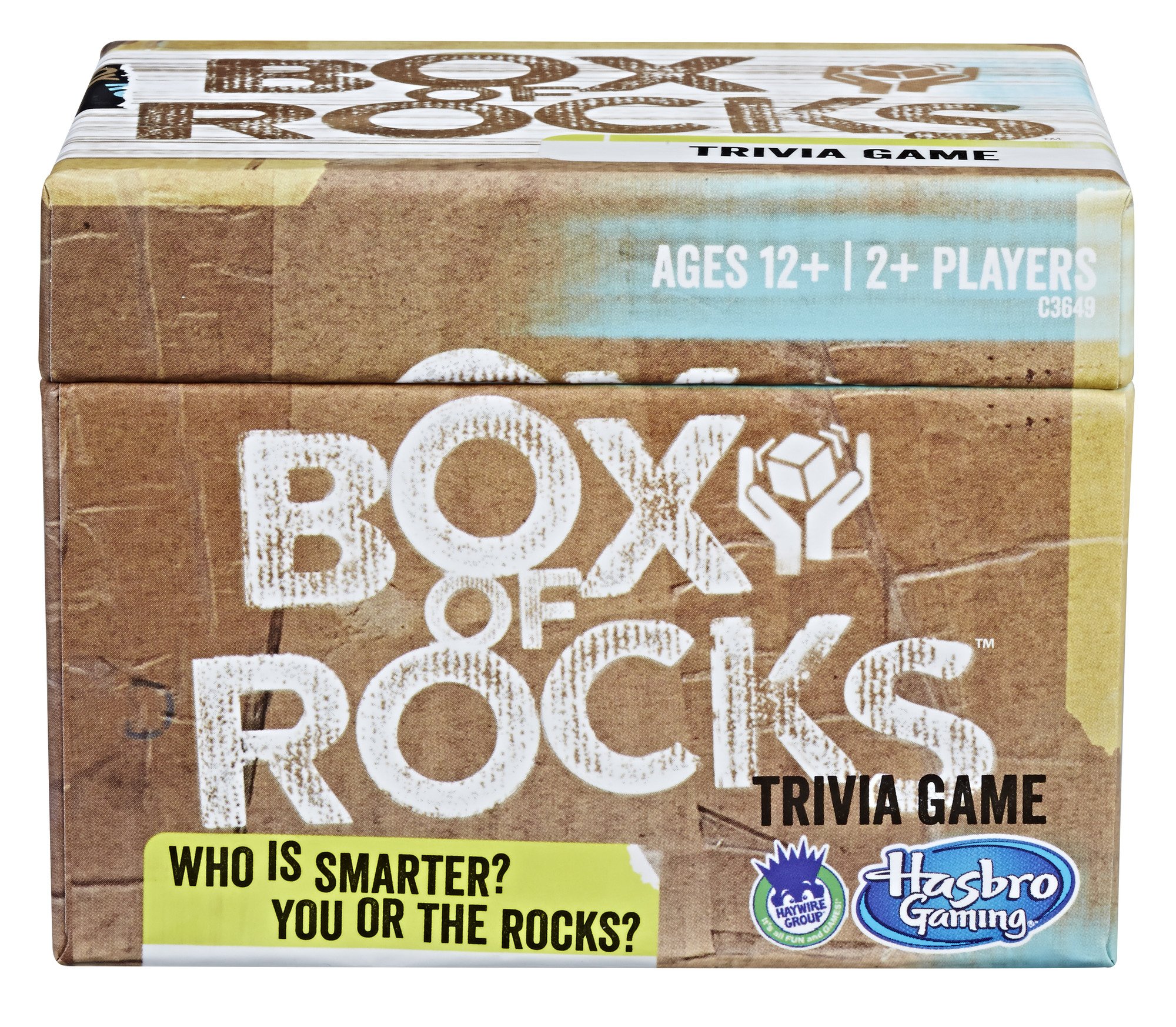 Hasbro Games Box of Rocks Party Board Game - Fun Family Game Night Activity for Adults & Kids - Amazon Exclusive - Perfect for Birthday Parties & Game Nights