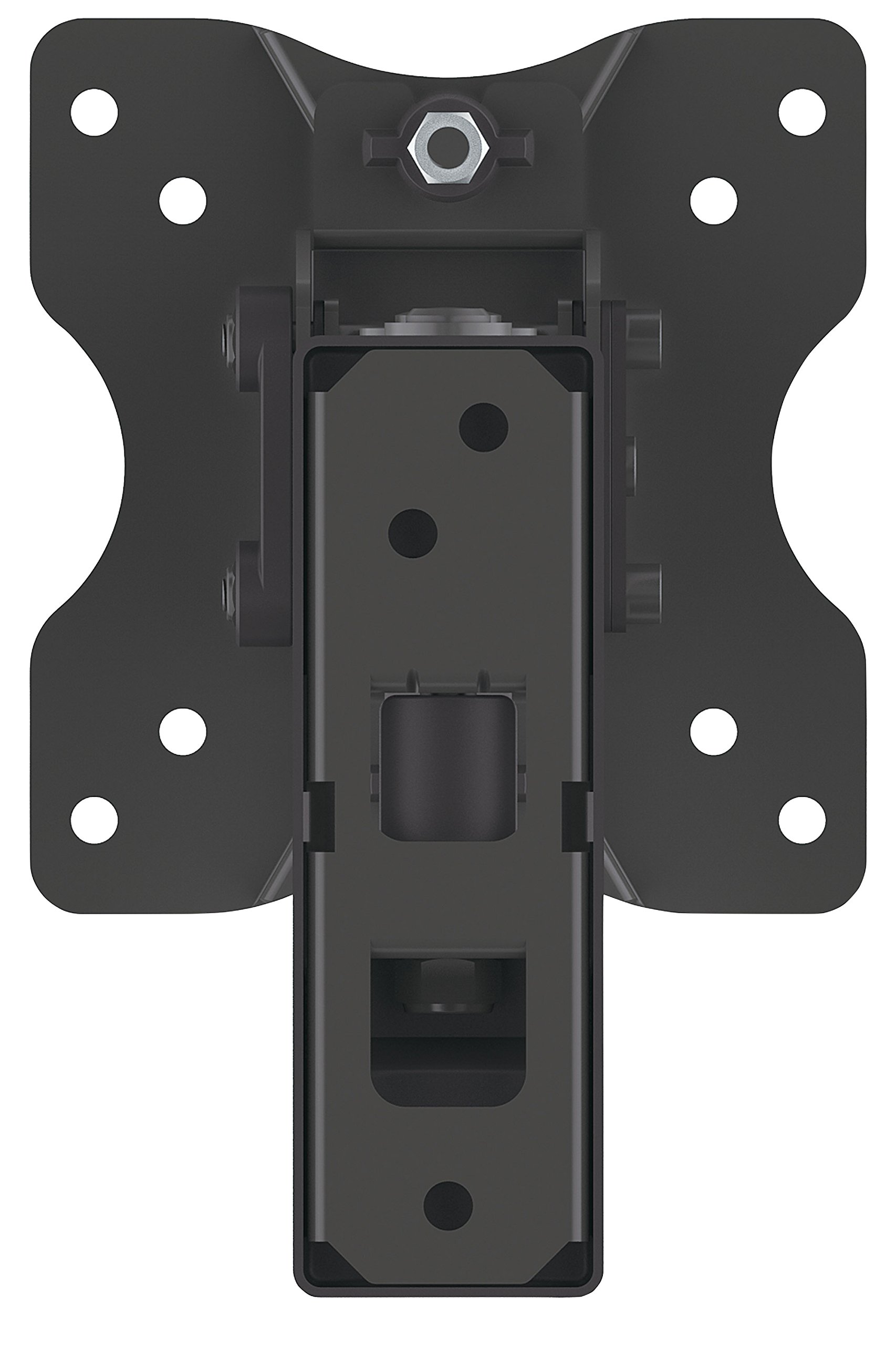 Universal TV Wall Mount Bracket for Flat Panel Screens - Dual Arm Full Motion Articulating Mount - Black (Model 461368) - Perfect for Living Room, Bedroom & Home Theater Setup