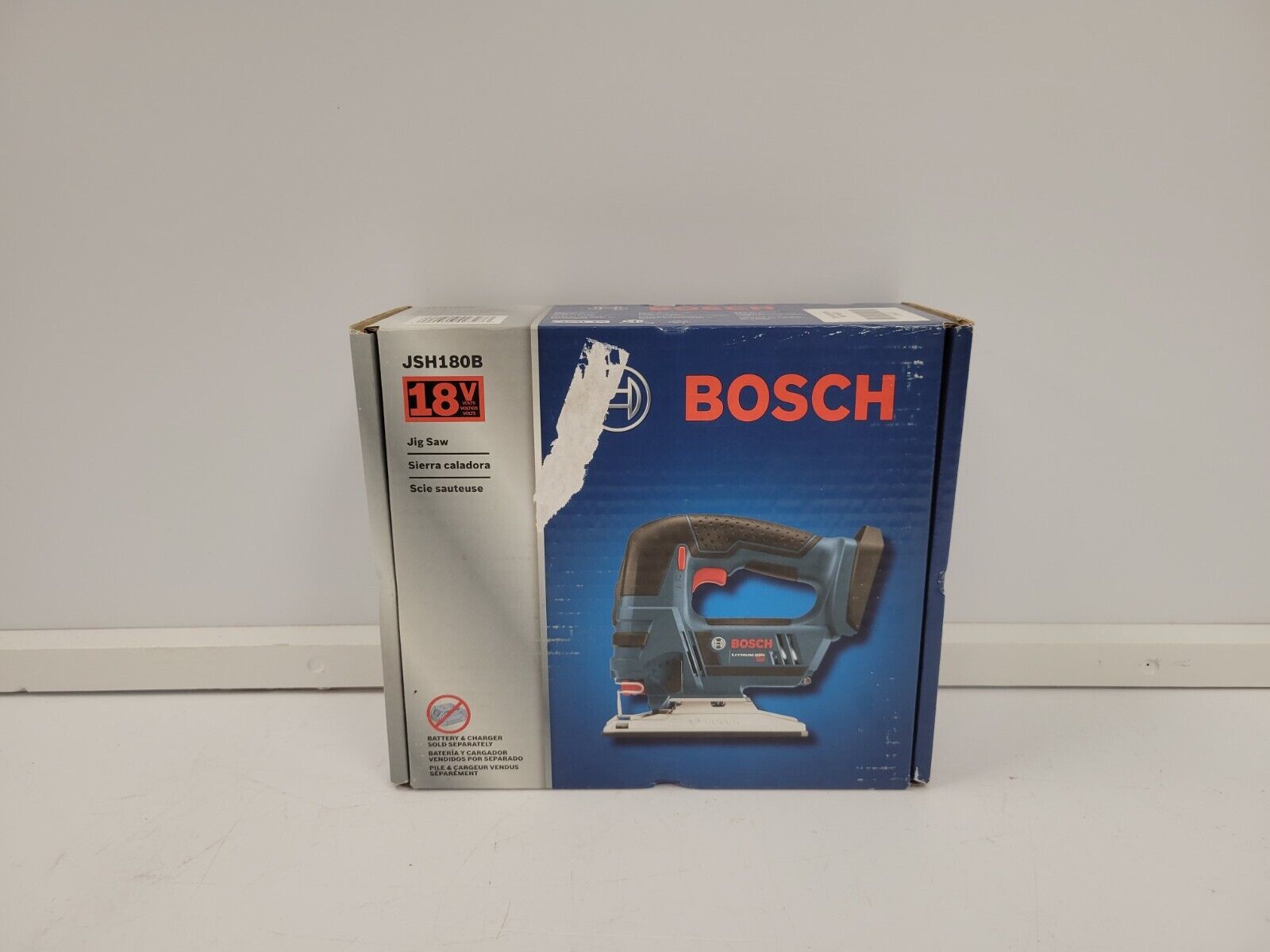 Bosch JSH180B Electric Jigsaw - Powerful & Precise Wood Cutting Tool for DIY Projects & Home Improvement