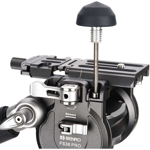 Benro Kingpod CF 2 Series 4-Section Carbon Fiber Tripod with FS36PRO Hybrid Head - Professional Photography & Videography Support for Outdoor Shooting