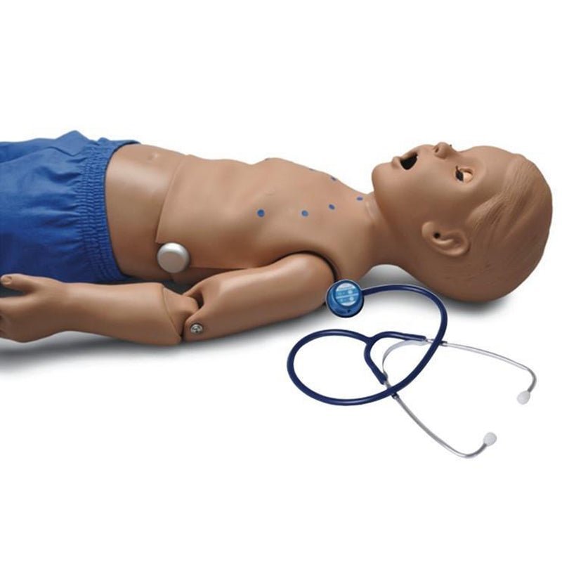 PEDI® Stethoscope with Heart and Lung Sounds for 1 Year Olds - Lightweight Design for Pediatricians, Nurses & Medical Students - Perfect for Child Health Checkups & Clinical Training