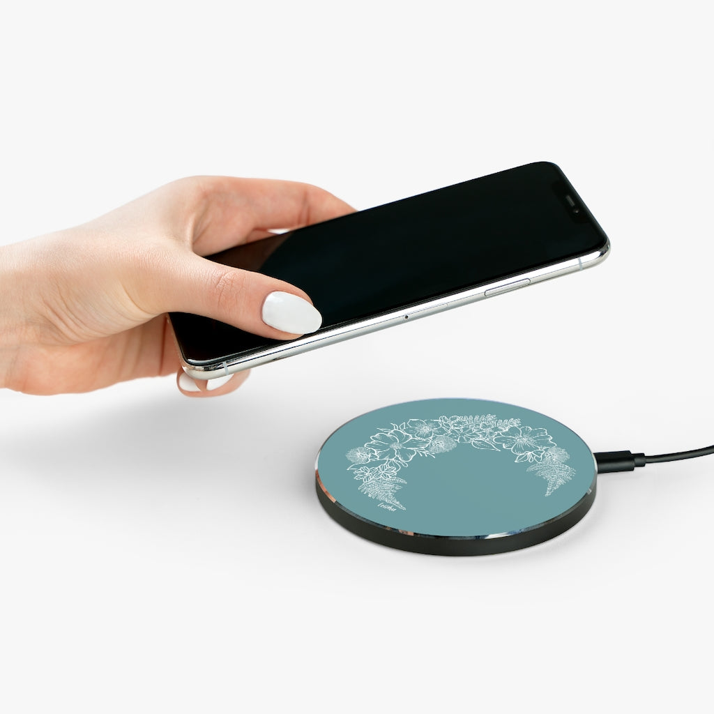 Hoaka Wireless Charger - Fast Qi-Certified Charging Pad for iPhone, Samsung, Galaxy - Perfect for Home, Office, and Car Use