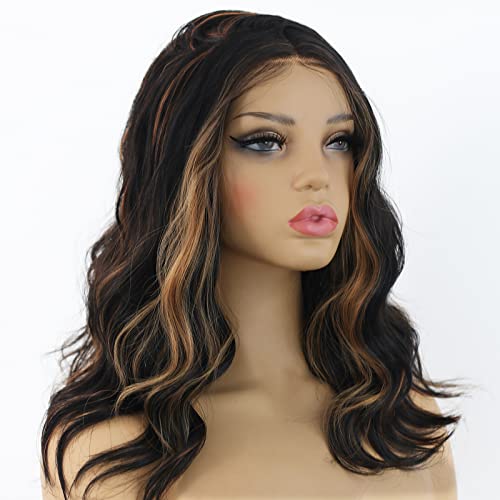 Highlight Honey Blonde Loose Wave Wig
