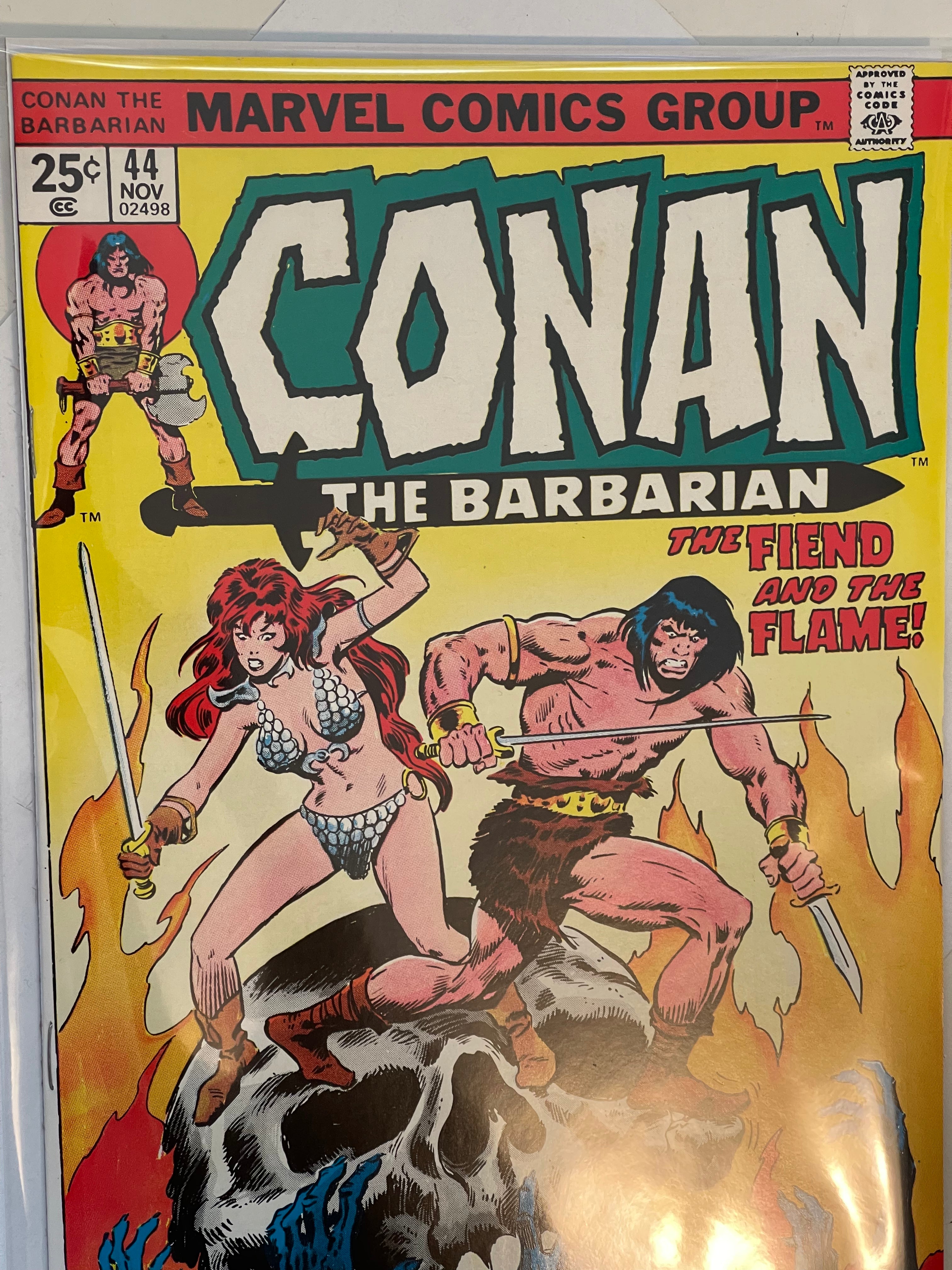 Conan #44 Vintage Comic Book in VF Condition - Perfect for Collectors & Comic Enthusiasts | Great Gift for Fans of Classic Fantasy & Adventure Stories