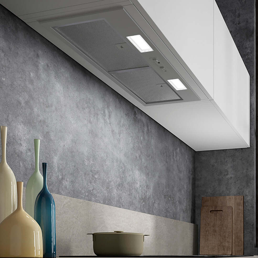 Faber Inca Smart Gray Stainless Steel Range Hood Insert - 30