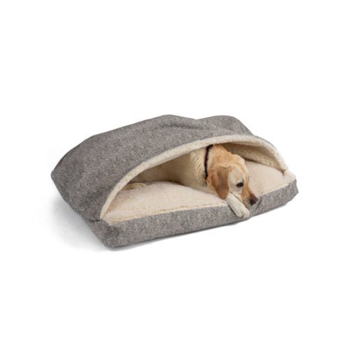 Cozy Cave Rectangle Dog Bed - Premium Show Dog Collection for Small & Medium Breeds - Perfect for Indoor & Outdoor Use