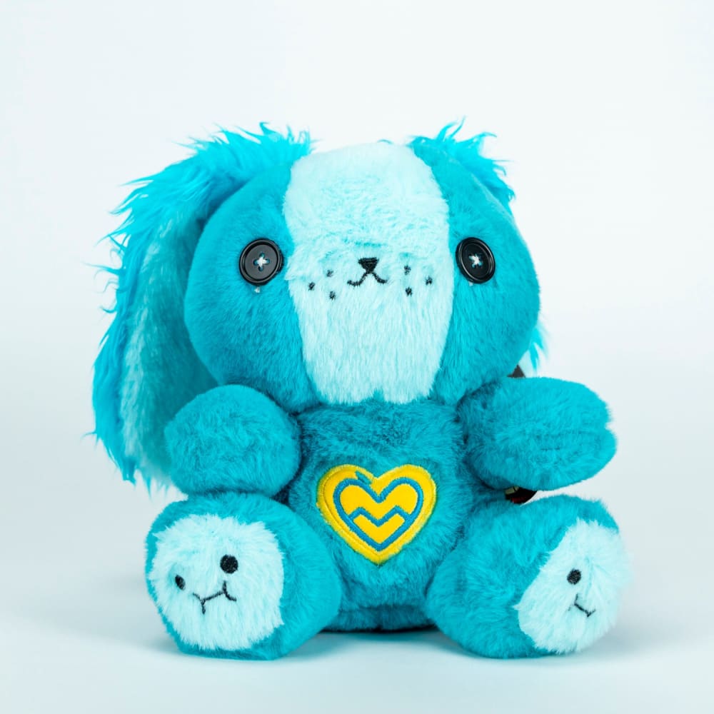 Plushie Dreadfuls PCOS Awareness Rabbit - Soft Stuffed Animal Toy for Women & Girls | Comfort Gift for PCOS Support, Anxiety Relief & Cuddling
