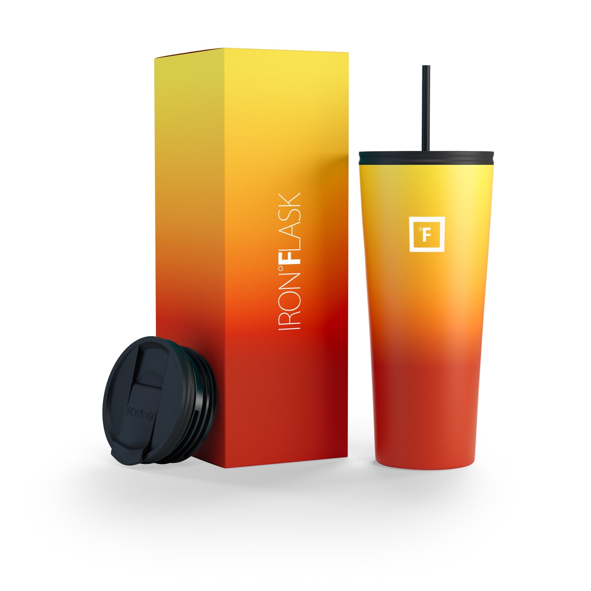 32 Oz Classic Tumbler 2.0 - Insulated Stainless Steel Water Bottle with Lid & Straw - Perfect for Travel, Gym, Office & Outdoor Activities