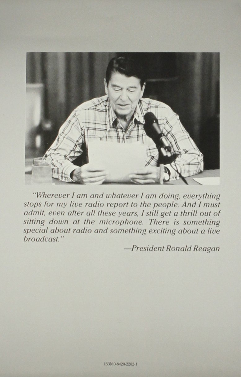 President Ronald Reagan's Weekly Radio Addresses - Volume 1: First Term Speeches to America | Historical Political Audio Collection for US History Enthusiasts & Reagan Era Researchers