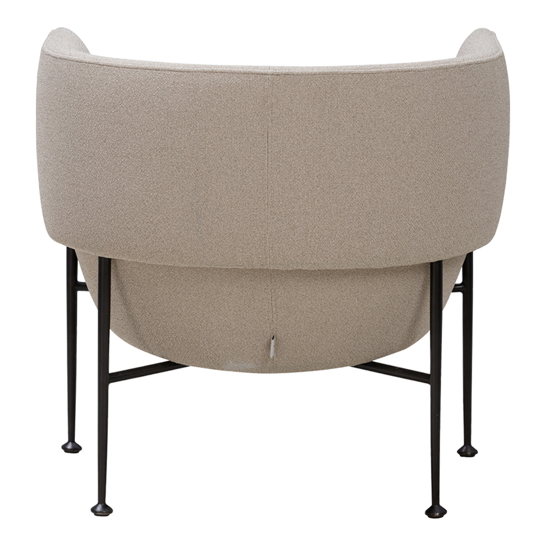 Modern Accent Lounge Chair with Collar Design - Stylish Comfort for Living Room, Bedroom, or Office - Perfect for Relaxing, Reading & Decorating Your Space