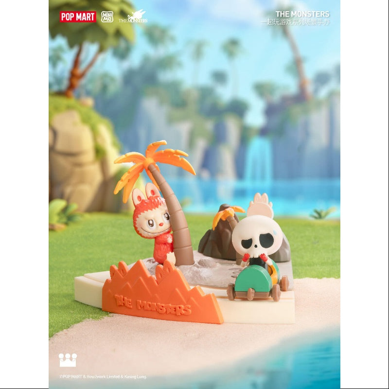 Labubu The Monsters Playing Games Series Climbing Fun Action Figure Toy - Collectible Vinyl Art Toy for Display & Play - Perfect for Home Decor, Office Desk & Gift Giving