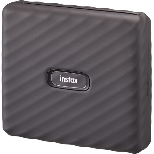 FUJIFILM INSTAX Link Wide Smartphone Printer (Mocha Gray) - Print Instant Photos from Phone, Perfect for Travel, Parties & Scrapbooking