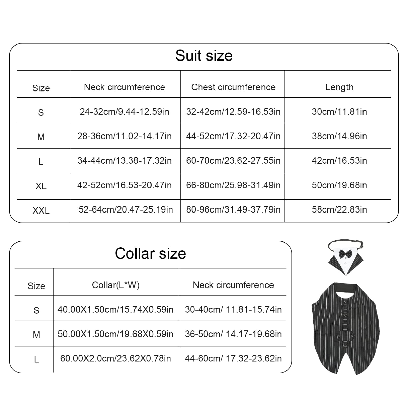 Balacoo 1 Set Durable Dog Costume Suit with Adjustable Bandana Collar - Wedding Pet Outfit for Small & Large Dogs, Kitten Accessories | Perfect for Pet Banquets, Parties & Photo Shoots