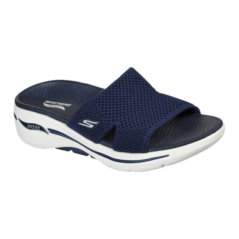 Skechers Women's Go Walk Arch Fit Worthy Slip-On Walking Shoes - Lightweight & Comfortable for Walking, Travel, and Everyday Wear