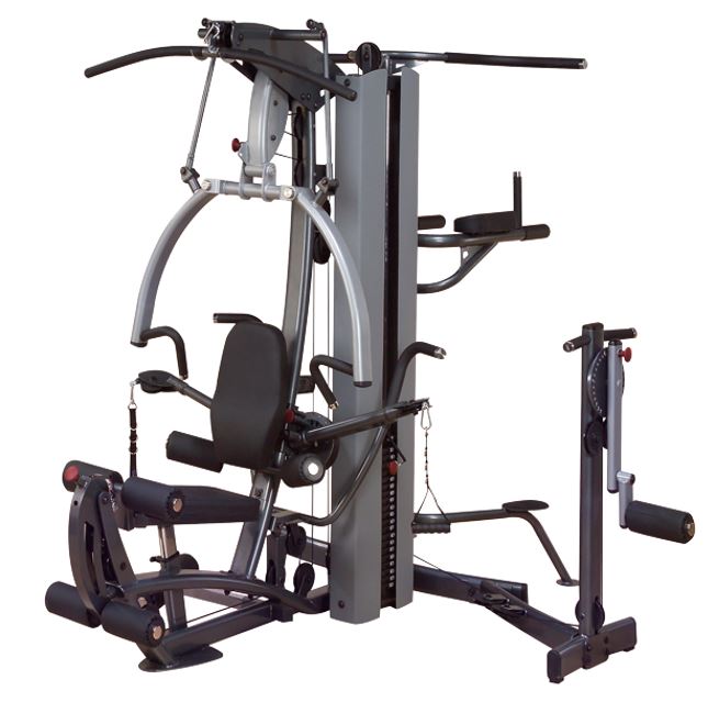 Body Solid Fusion 600 Single Stack Home Gym System - Strength Training Equipment for Full Body Workouts | Perfect for Home Gym, Small Spaces & Personal Fitness Training