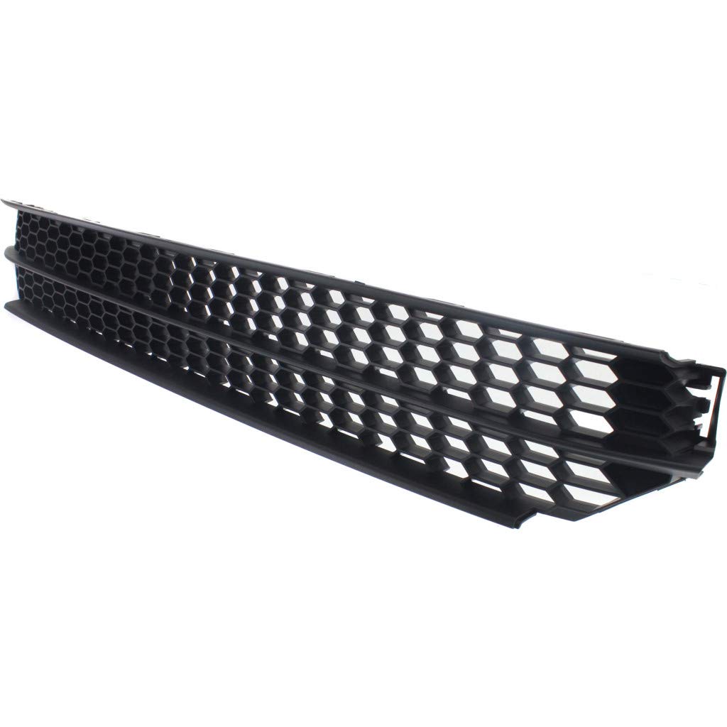 Volkswagen Passat Front Lower Outer Bumper Grille 2012-2015 | Textured Gray Plastic Replacement | CAPA Certified | OEM VW1036126 5618536779B9 | Perfect for Car Repair & Custom Upgrades