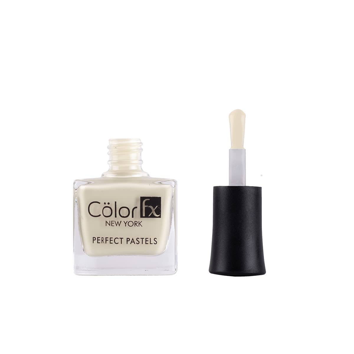 Color Fx New York Perfect Pastel Non-UV Gel Nail Polish - Glossy Finish, 21 Toxin-Free, Long Lasting, Non-Yellowing, Sage Green Nail Polish for Women (9ml) - Perfect for Manicures, Pedicures, Salon & Home Nail Care