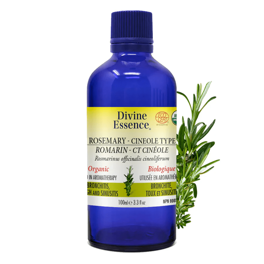 Pure Rosemary Cineole Essential Oil - 100% Natural & Organic for Aromatherapy, Skin Care & Relaxation - Perfect for Diffusers, Massage & DIY Beauty Products