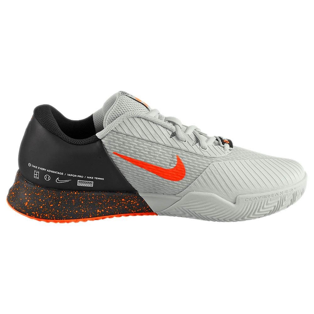 Nike Men's Air Zoom Vapor Pro 2 Clay Court Tennis Shoes - Premium Pure Platinum/Black - Lightweight & Durable for Competitive Play