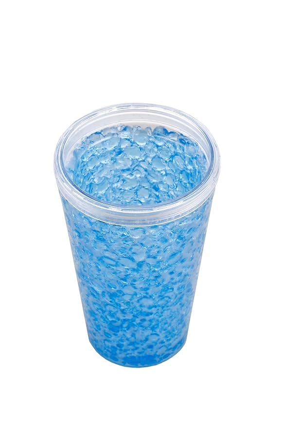SNAPPYSPEED Reusable Plastic Tumbler with Straw - Leakproof Jelly Sipper Cup for Iced Coffee, Smoothies, Juice & Cold Drinks (BPA-Free, Multicolor, 1 Pack) - Perfect for Office, Gym, Travel & Outdoor Activities