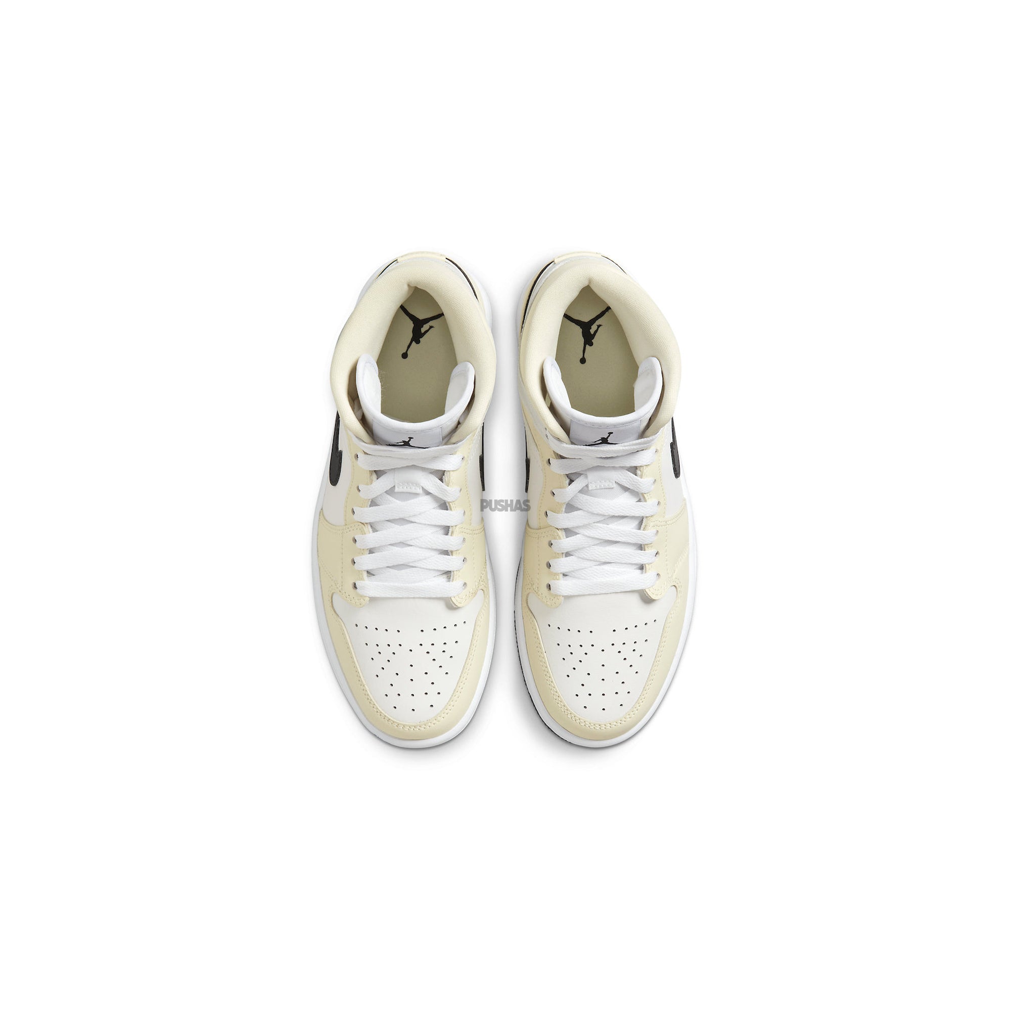 Air Jordan 1 Mid 'Coconut Milk' Women's Basketball Shoes (2021) - Stylish Sneakers for Casual Wear, Gym & Street Fashion
