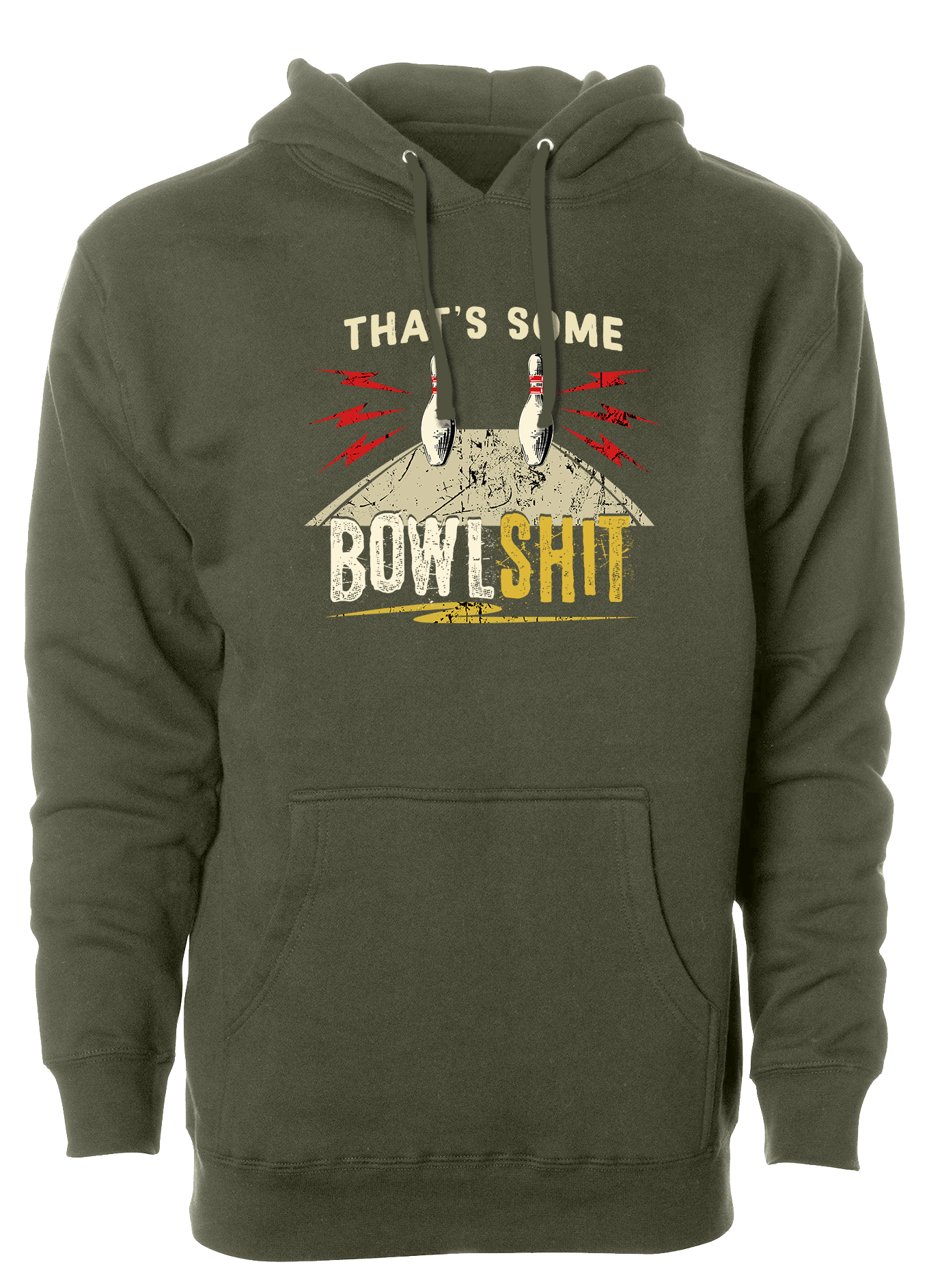 Funny That's Some Bowlshit Hoodie - Trendy Unisex Sweatshirt for Casual Wear & Gifts | Perfect for Streetwear, Gym, and Relaxing at Home