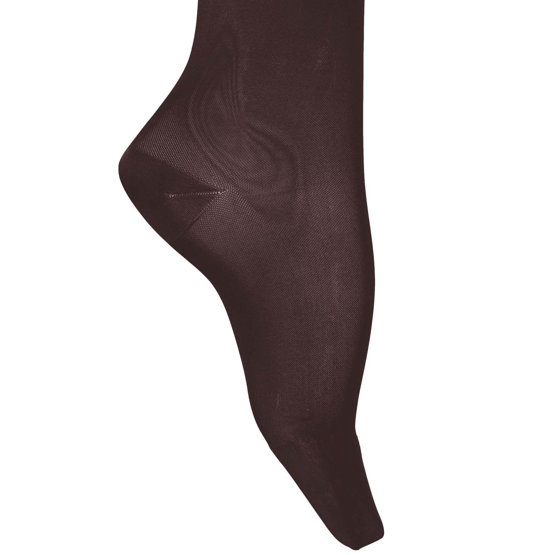 Truform Women's Compression Pantyhose 20-30 mmHg - Opaque Support Tights for Varicose Veins & Circulation - Shaping Hosiery in Black Large Size - Perfect for Work, Travel & Everyday Comfort