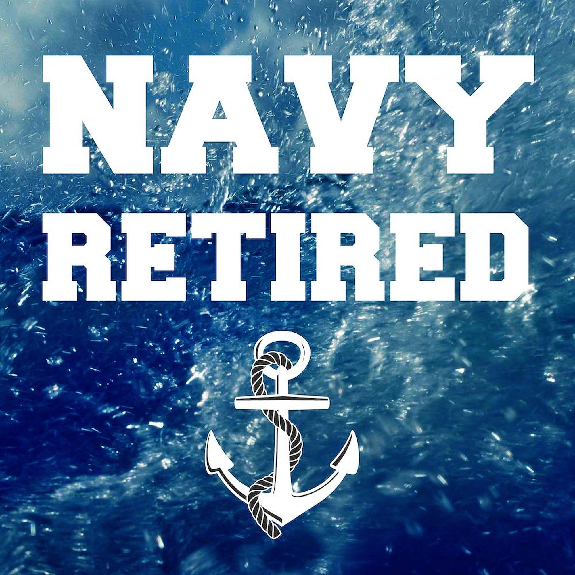 Navy Retired Ceramic Coffee Mug 11 oz (325 ml) - Perfect for Hot & Cold Beverages, Ideal for Home, Office, or Military Gift