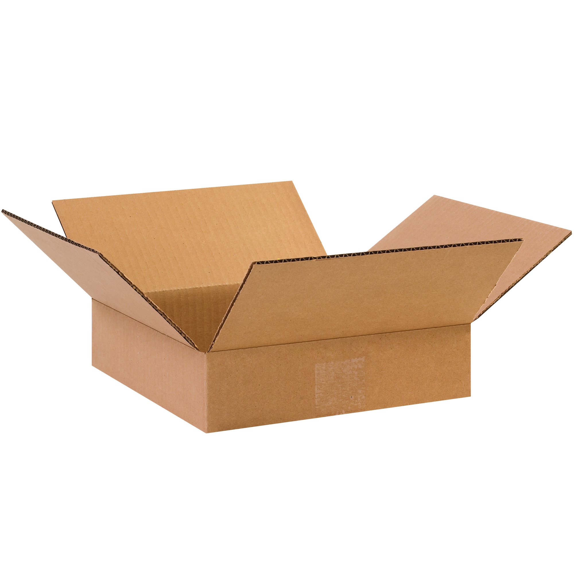PARTNERS BRAND 25-Pack 10x10x2 Inch Corrugated Cardboard Boxes - Heavy Duty Shipping, Moving & Storage Boxes for Home or Business | Ideal for Packing, Organizing & Wholesale Bulk Shipping