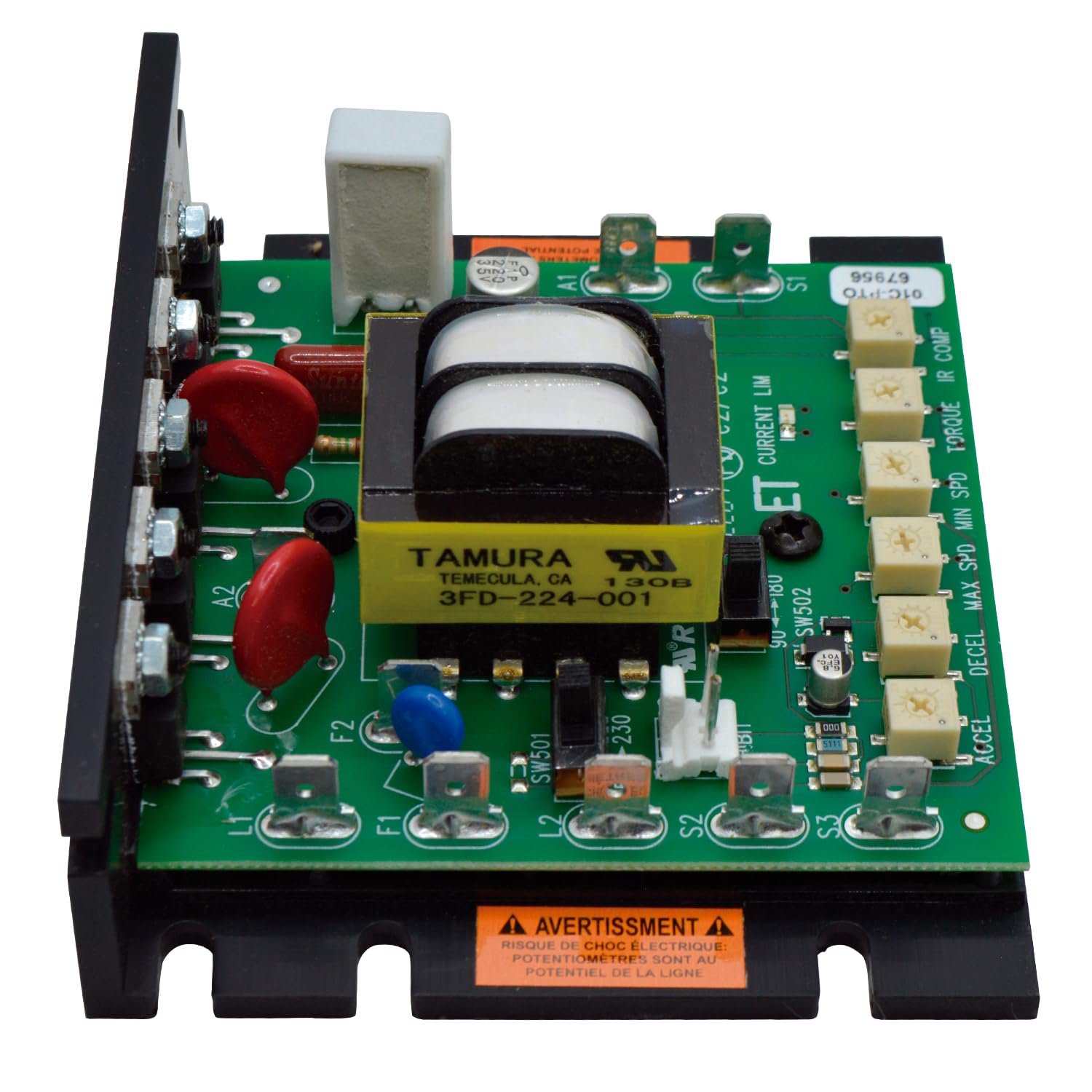 LGC400-10 - American Control Electronics 10 Amp AC-DC 1Q SCR Motor Speed Controller, 2 HP, 115/230V Single Phase, Chassis Mount - Perfect for Industrial Machinery, HVAC Systems, and Conveyor Belt Applications