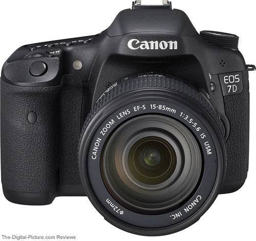 Canon EOS 7D DSLR Camera with EF-S 15-85mm f/3.5-5.6 IS USM Lens Kit - Professional Photography for Travel, Sports & Portraits
