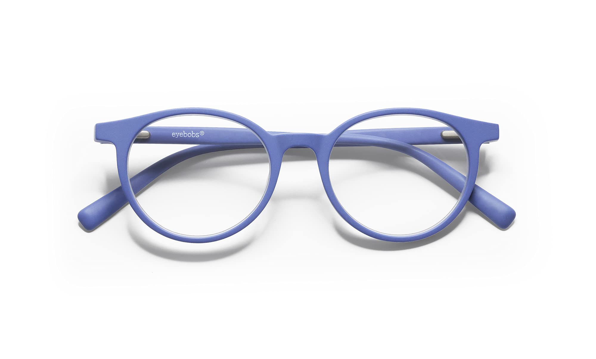 eyebobs Case Closed - Premium Reading Glasses for Men & Women | Round Frame for Average Faces | 0.0x-4.0x Strength | Perfect for Office, Reading & Computer Work