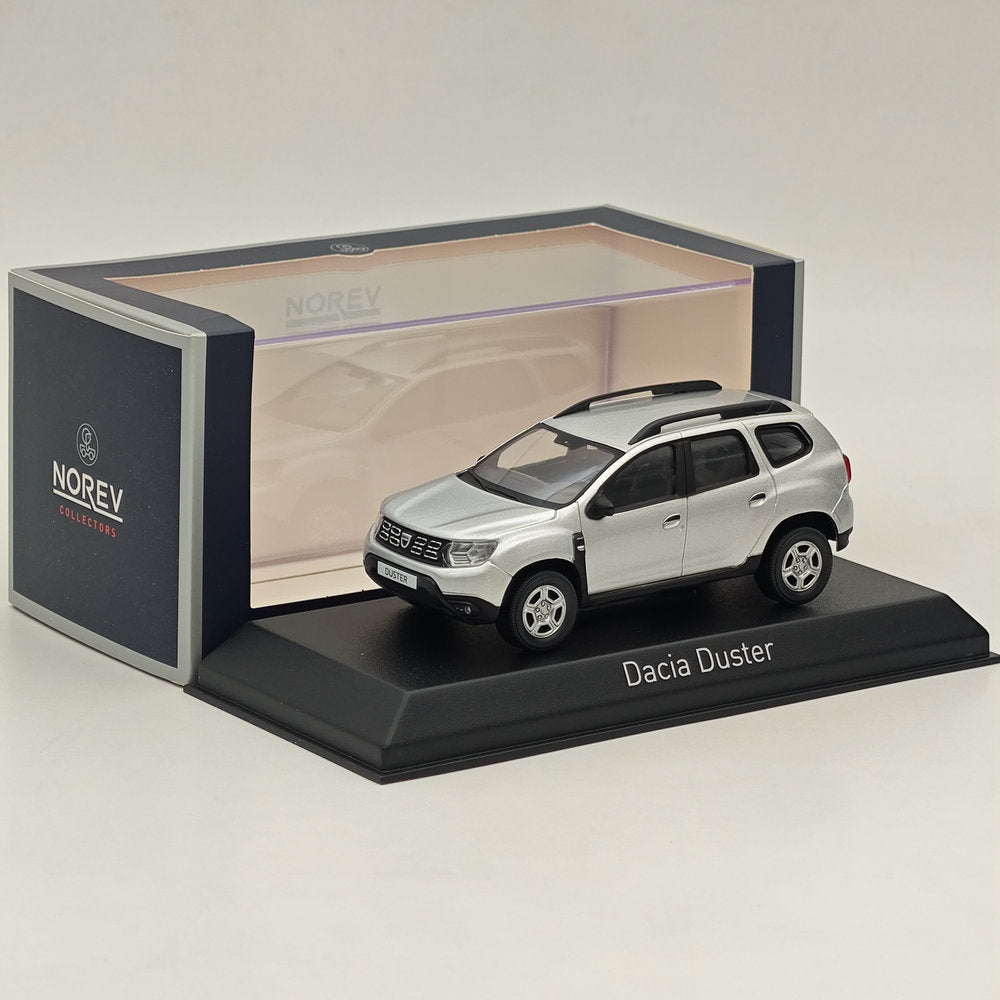 1/43 Scale Norev Dacia Duster 2020 Highland Grey Diecast Model Car - Limited Edition Collectible for Display & Gift Giving
