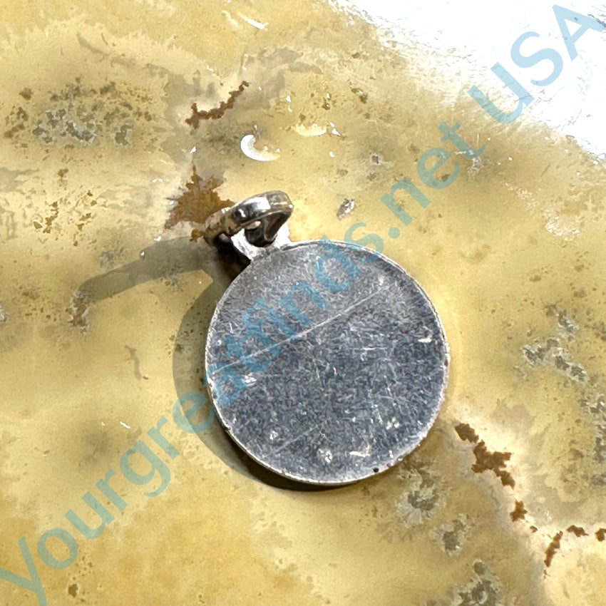 Sterling Silver San Miguel Devotional Pendant Charm - Elegant Religious Jewelry for Necklace, Bracelet & Keepsake - Perfect for Gifts, Baptism & Spiritual Protection