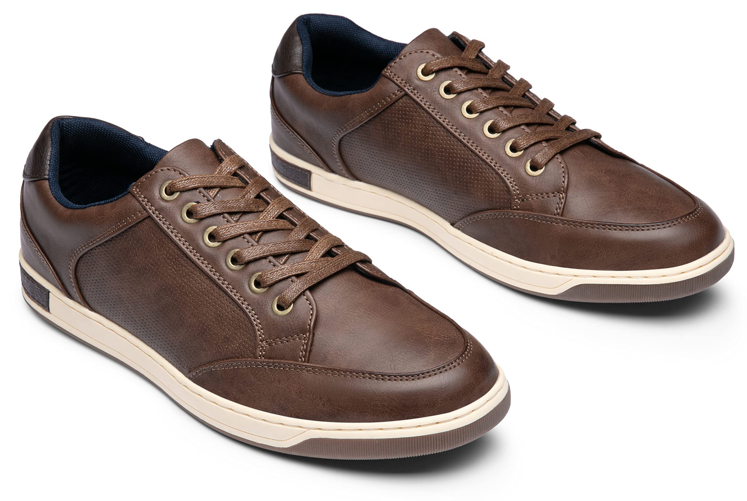Jousen Men's Retro Casual Sneakers - Breathable Lightweight Walking Shoes for Men | Perfect for Daily Wear, Gym, Travel & Outdoor Activities