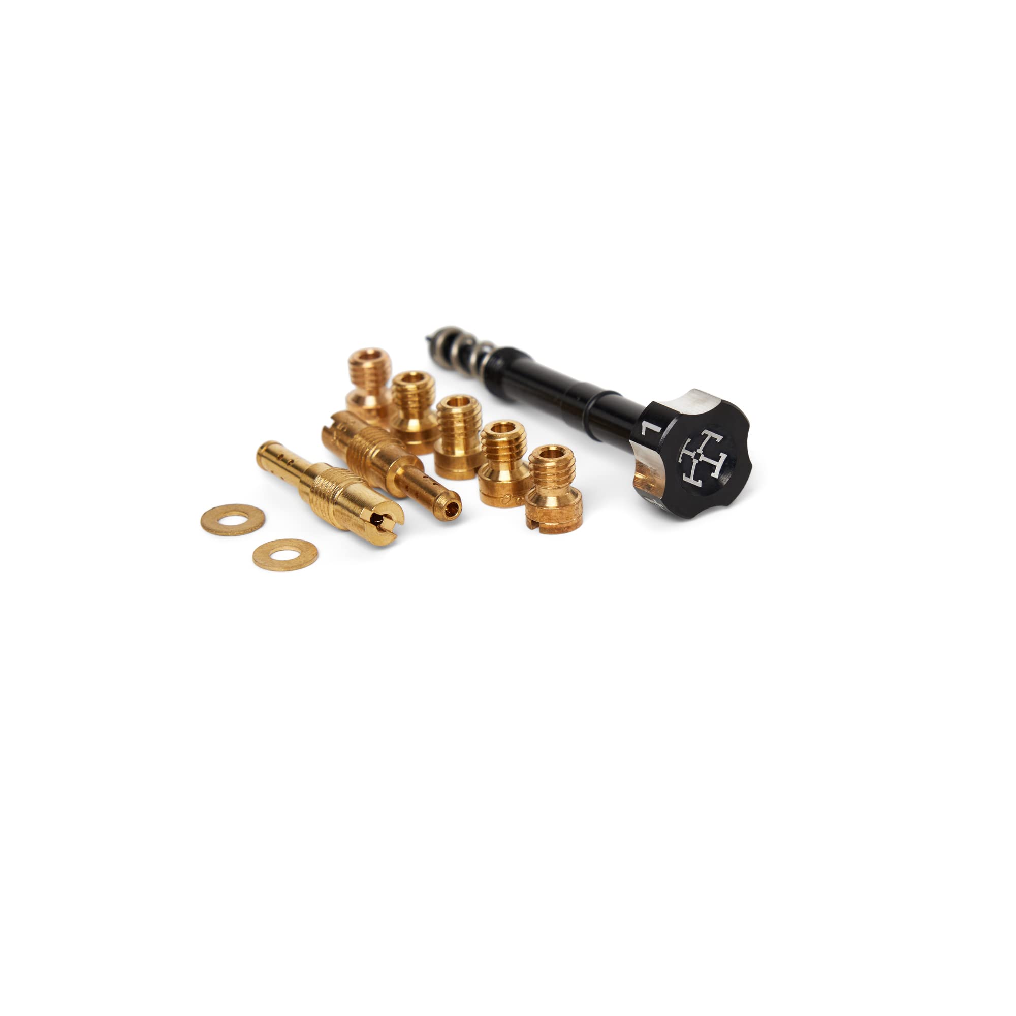 Honda Shadow Aero VT750 Carburetor Rebuild Kit - Performance Tuning Kit with 2 Pilot Jets & 5 Main Jets for VT750 Motorcycles - Carb Repair Kit for Improved Acceleration & Fuel Efficiency - Perfect for DIY Motorcycle Maintenance & Engine Upgrades