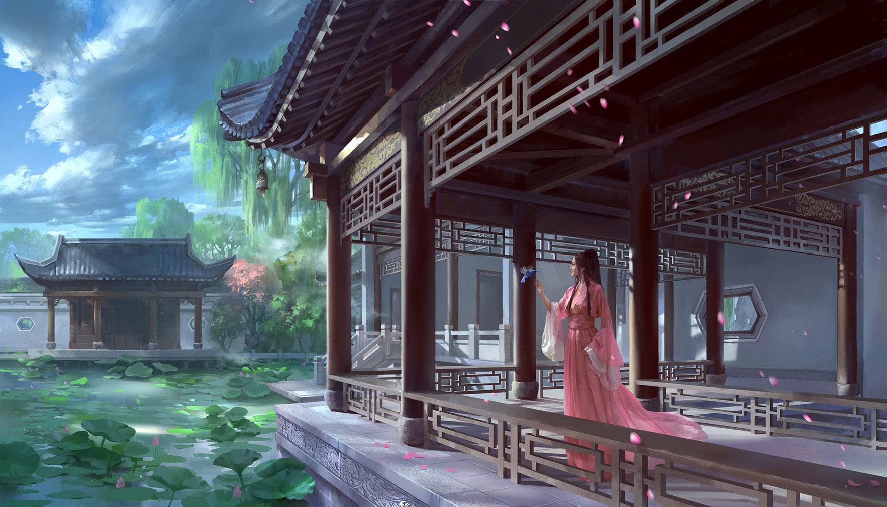 Ufcell 1000-Piece Jigsaw Puzzle - Chinese Architecture Collection | Challenging Puzzle Game for Adults & Kids | Perfect Family Bonding Activity | Great for Home Decor, Gifts & Relaxation