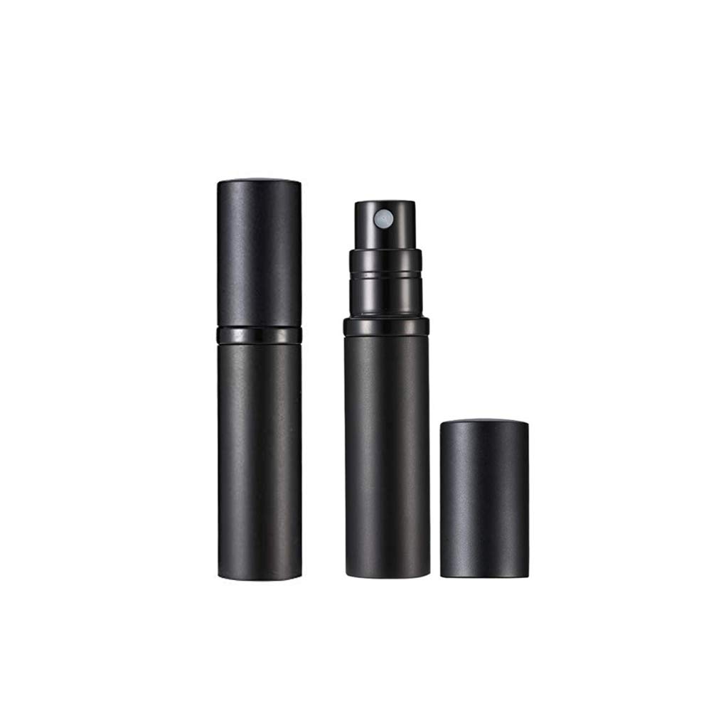 Refillable Travel Perfume Atomizer Spray Bottle - 5ml Mini Portable Perfume Dispenser for Women & Men | Leak-Proof Essential for Airplane, Purse, Carry-On & Vacation | Perfect for Gym, Office & Everyday Use