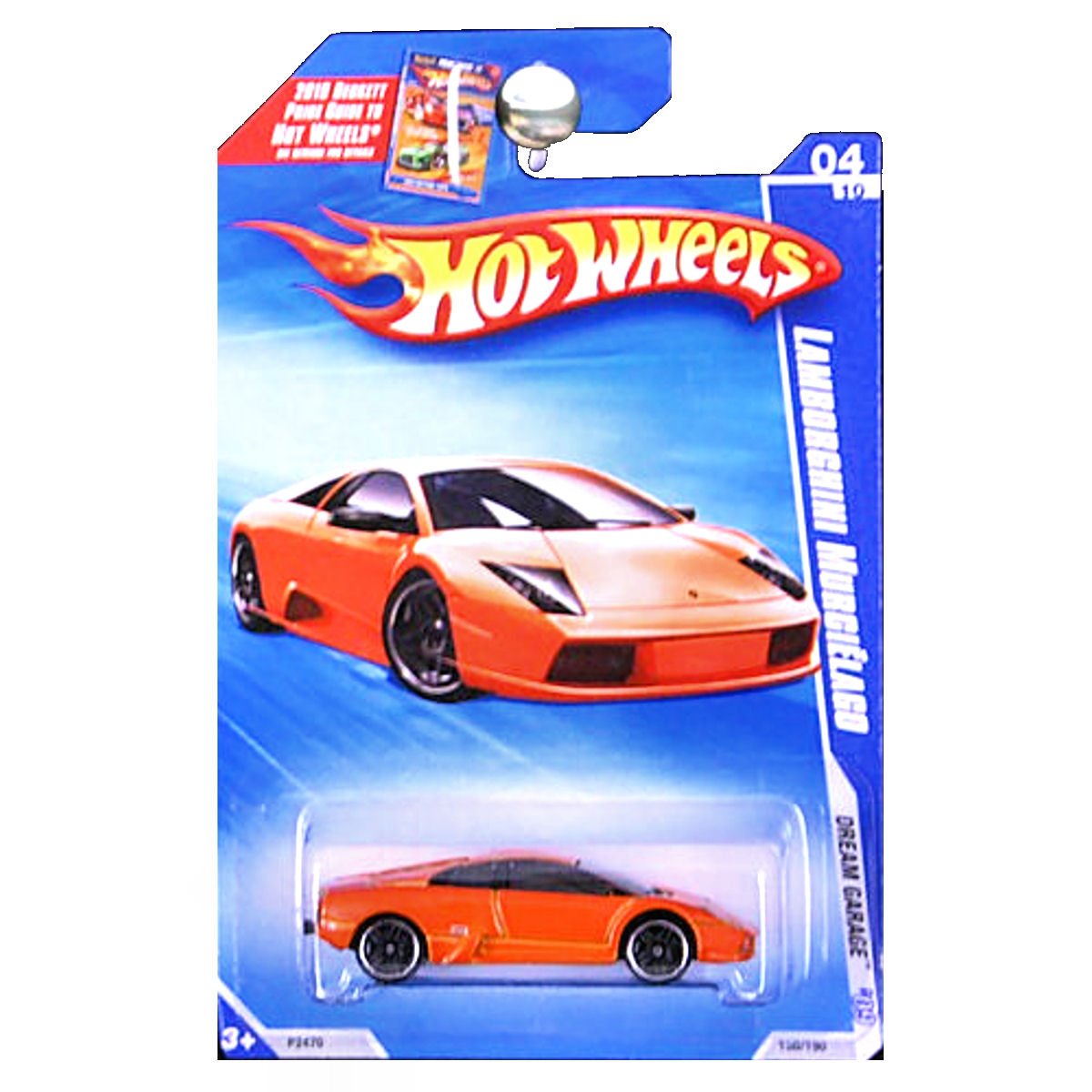 Hot Wheels 2009 Dream Garage Lamborghini Murcielago Orange Die-Cast Car - 1:64 Scale Collectible Toy for Kids & Adults - Perfect for Display, Play & Racing Scenes