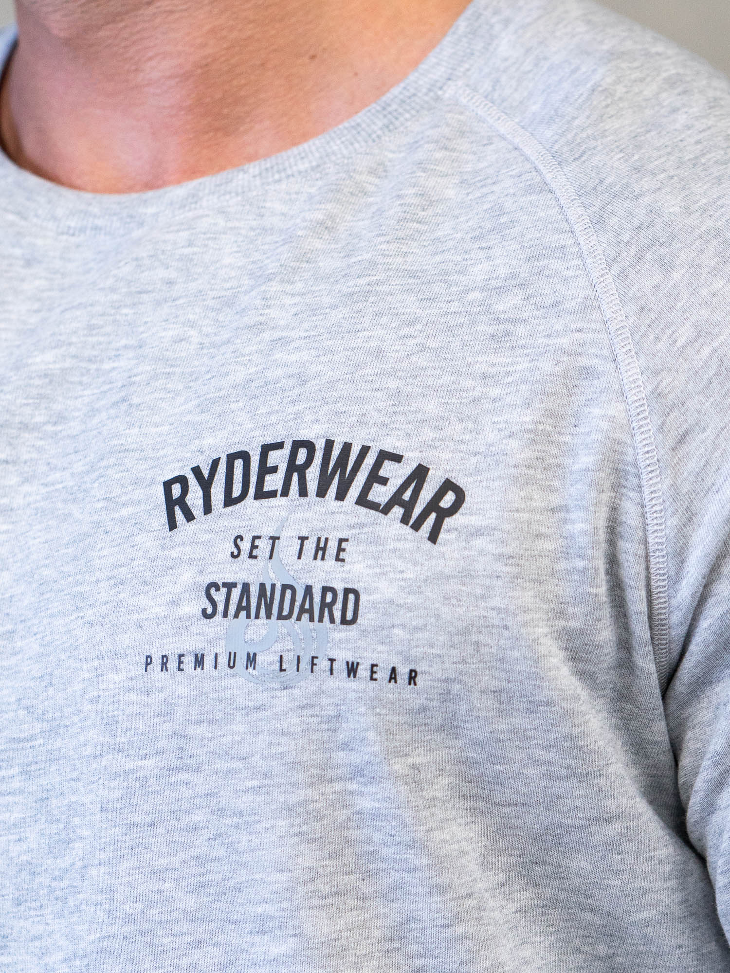 Legacy Crewneck Sweatshirt - Grey Marl | Comfortable & Stylish Men's Pullover for Casual Wear & Loungewear