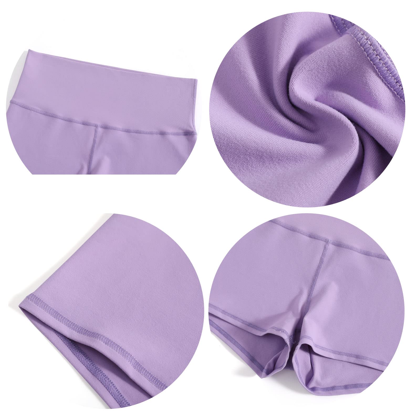 LXNMGO High Waist Yoga Shorts for Women - 2