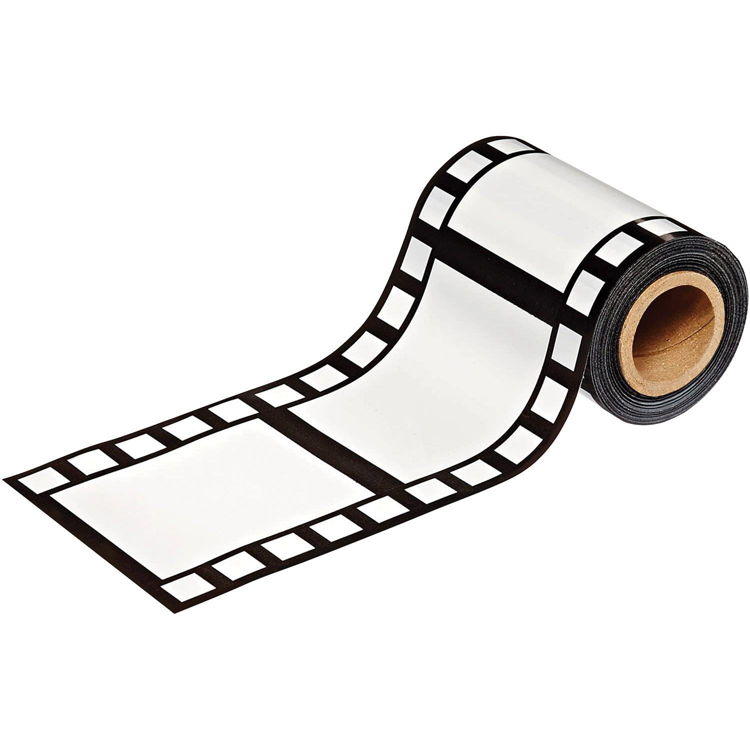 12 Pack Beistle Filmstrip Poly Decorating Material - 50 ft Roll for Party Backdrops, Photo Booths & Event Decorations
