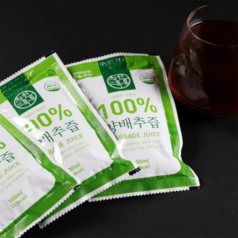 Organic Cabbage Juice Concentrate - 10 Pack (100ml Each) | Healthy Vegetable Drink for Kids & Adults | Perfect Gift for Health-Conscious Parents | Great for Detox, Immunity Boost & Daily Wellness