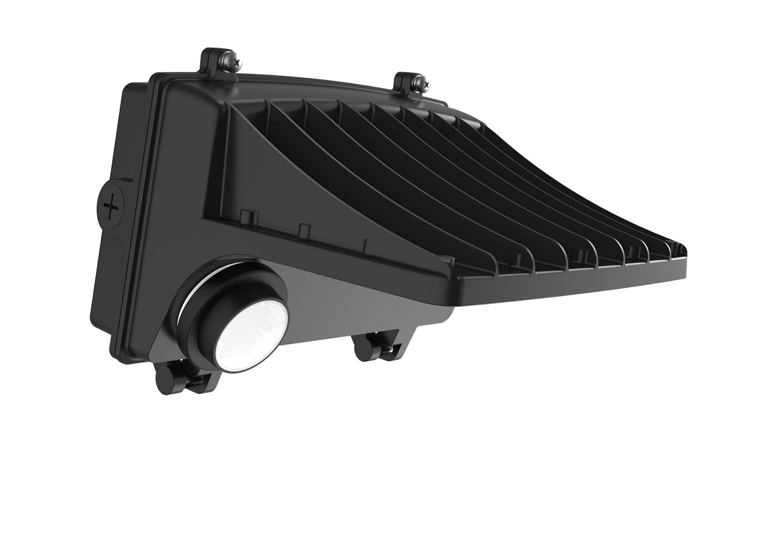 120-277V 40W Full Cut Off Wall Pack Light - Tunable CCT 3000K/4000K/5000K with Microwave Motion Sensor & Photocell - 5200LM LED Outdoor Lighting for Parking Lots, Walkways, and Building Exteriors