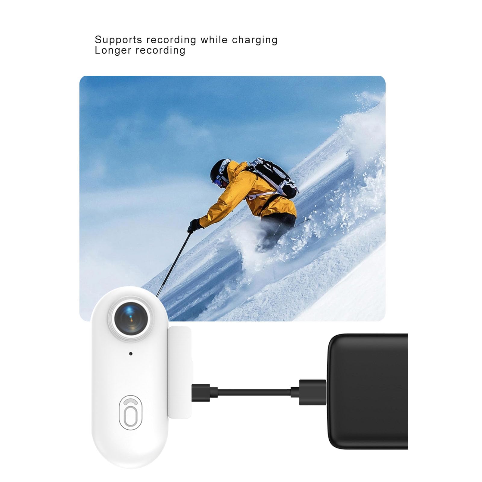 4K Mini WiFi Action Camera - 8MP 120° Wide Angle, Magnetic Pet Collar & Underwater 98FT Waterproof, APP Control Wearable Body Camera for Diving, Cycling, Hiking & Outdoor Adventures