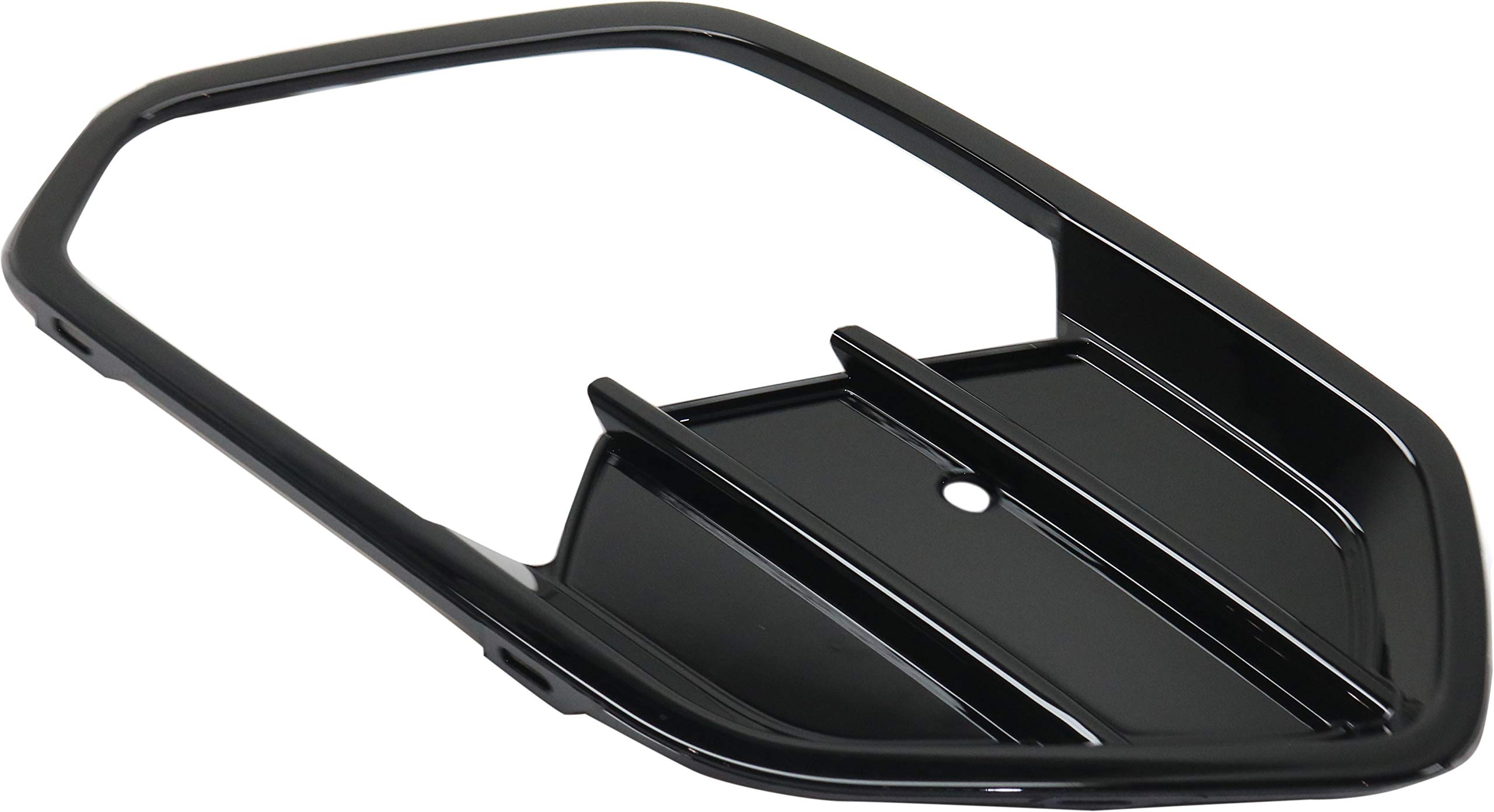 Garage-Pro Gloss Black Fog Light Trim Compatible with 2017-2018 Ford Escape Passenger Side | Durable Replacement for Enhanced Style & Visibility | Perfect for Night Driving & Off-Road Adventures