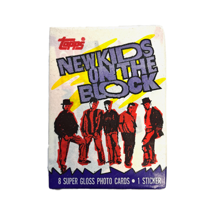 New Kids on the Block Vintage Wax Trading Card Packs - Collectible 80s Boy Band Memorabilia for Fans & Card Collectors | Perfect for Nostalgic Gift Giving, Display Collections, and Trading Card Games