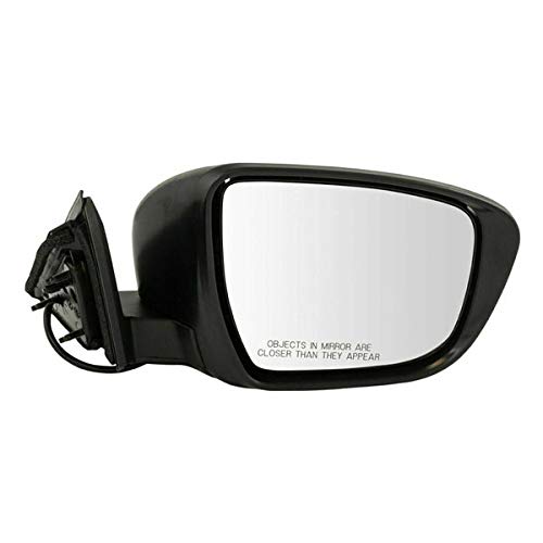 2014-2019 Nissan Rogue Right Side Power Rear View Door Mirror Replacement - No Turn Signal & Camera - Perfect for Parking & Lane Changes