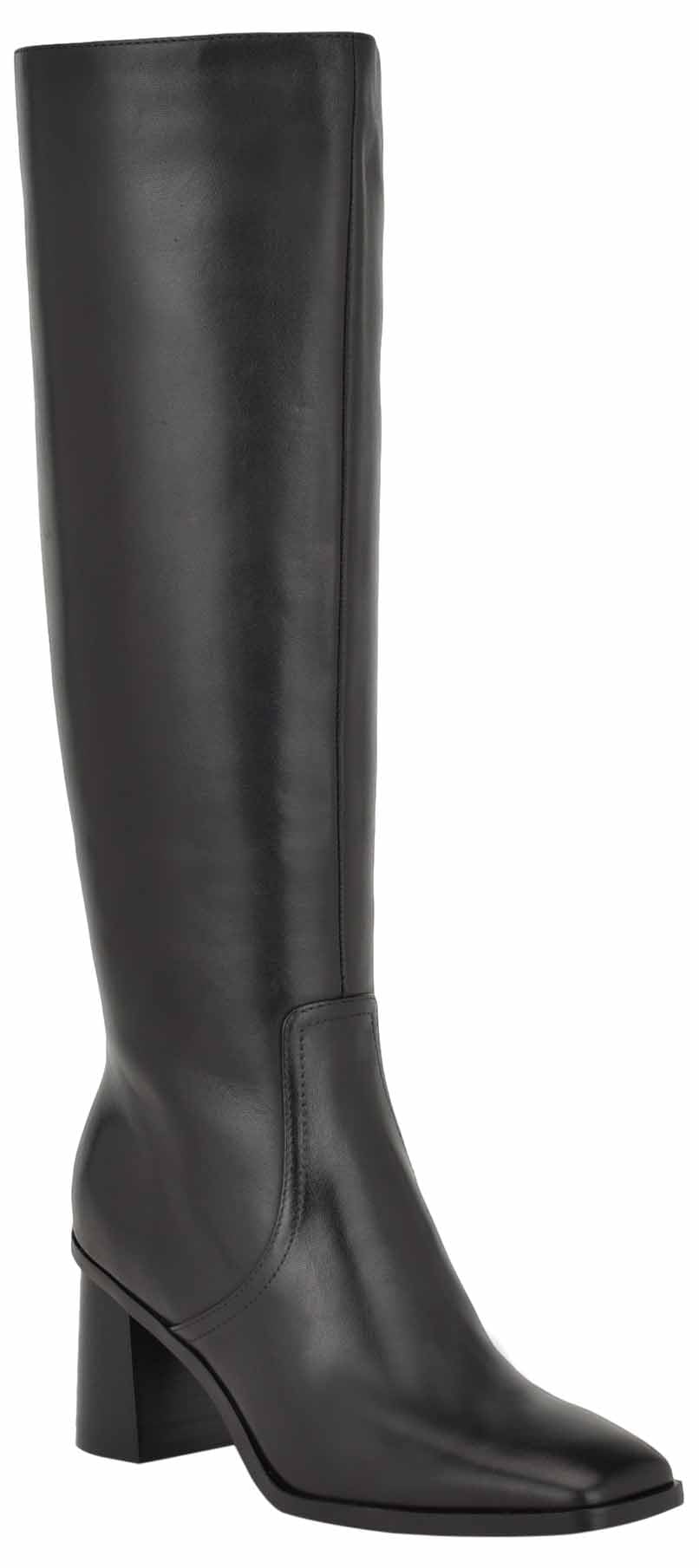 Nine West Women's Dortha Knee High Boots - Stylish Leather Riding Boots for Women, Comfortable Winter & Fall Fashion Footwear - Perfect for Office, Dating & Outdoor Activities